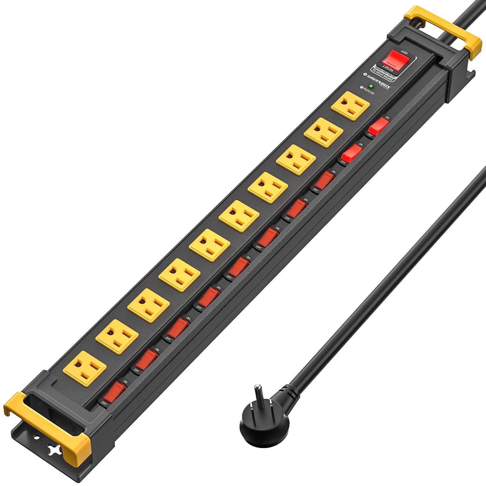 Mountable Metal Power Strip