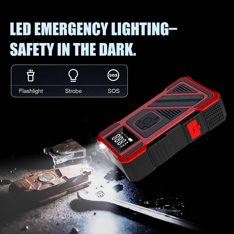 3000A Car Jump Starter & Tire Inflator