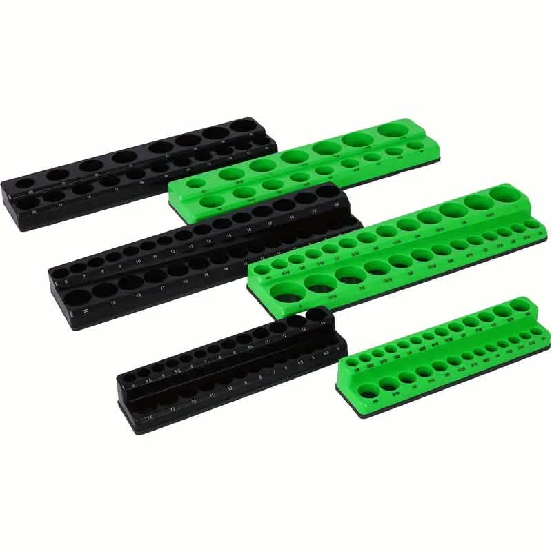 6-Piece Magnetic Socket Organizer Set