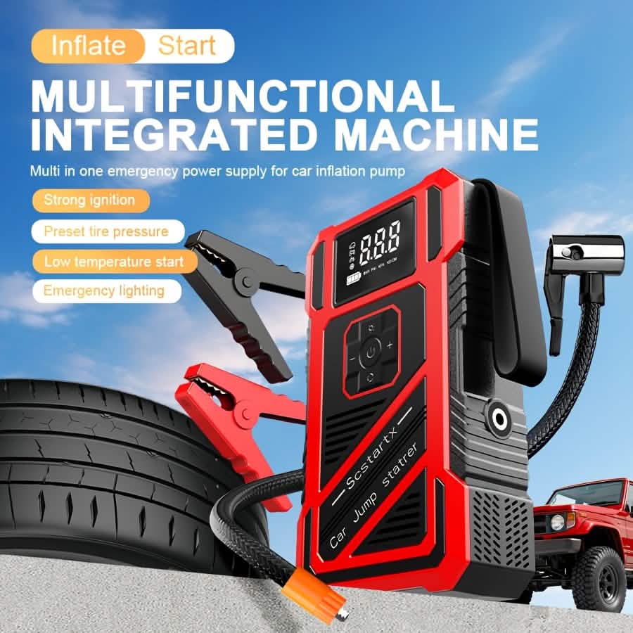 3000A Car Jump Starter & Tire Inflator
